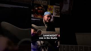 Live in the studio working on some new heat! #anotherone #texasmusic #SamknightMusik