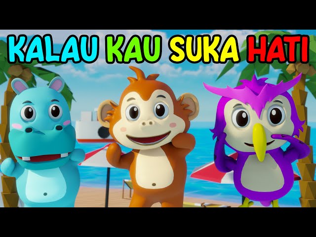 Kalau Kau suka hati tepuk tangan ❤️ Lagu Anak Indonesia Viral class=