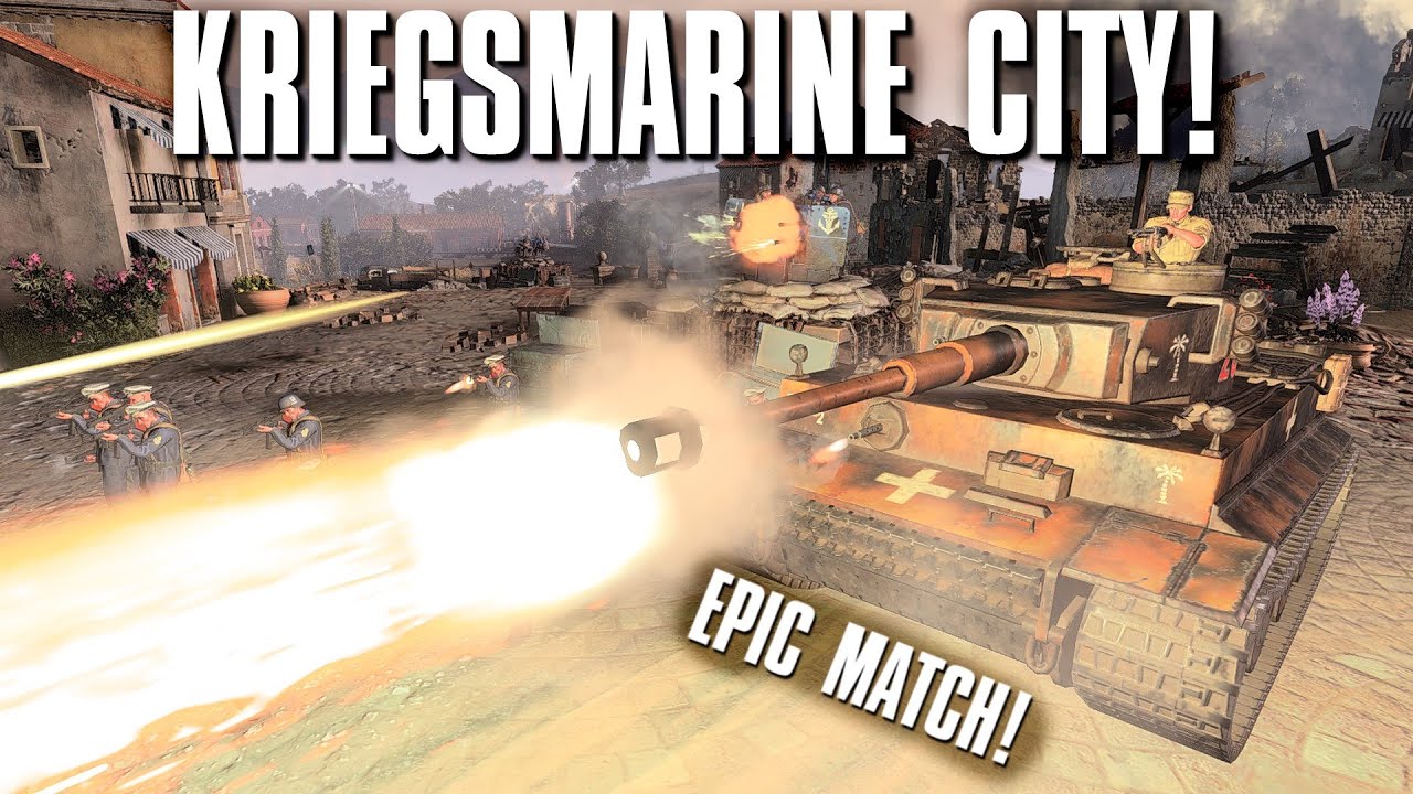 Kriegsmarine City! - 3v3 - Company of Heroes 3