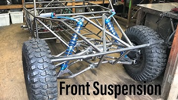 Adding the Front King Coilover Shocks... Mini 4WD Trophy Truck Project - Part 12