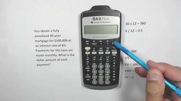 How To Calculate Loan Payments with BAII Plus Calculator by Texas Instruments, Mortgage, Auto Loan