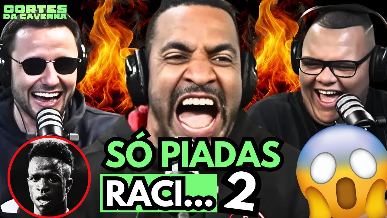 SÓ PIADAS ANTI MELANINA 2 | Caverna do Ogro