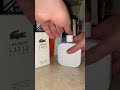 Lacoste Blanc Unboxing 175ML 🔥