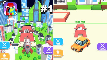 Alphabet Eating Hero - New Release - Hyper Hybrid Casual - Gameplay Walkthrough (iOS & Android)