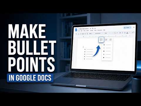 How to Make Bullet Points in Google Docs (Step-by-Step Guide)