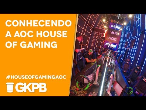 Conhecendo a House of Gaming AOC | GKPB Por Aí #10