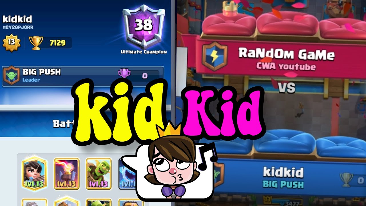 Kidkid vs Egor👈Log bait vs Hard Counter 🏆 Best Log Bait Deck Clash