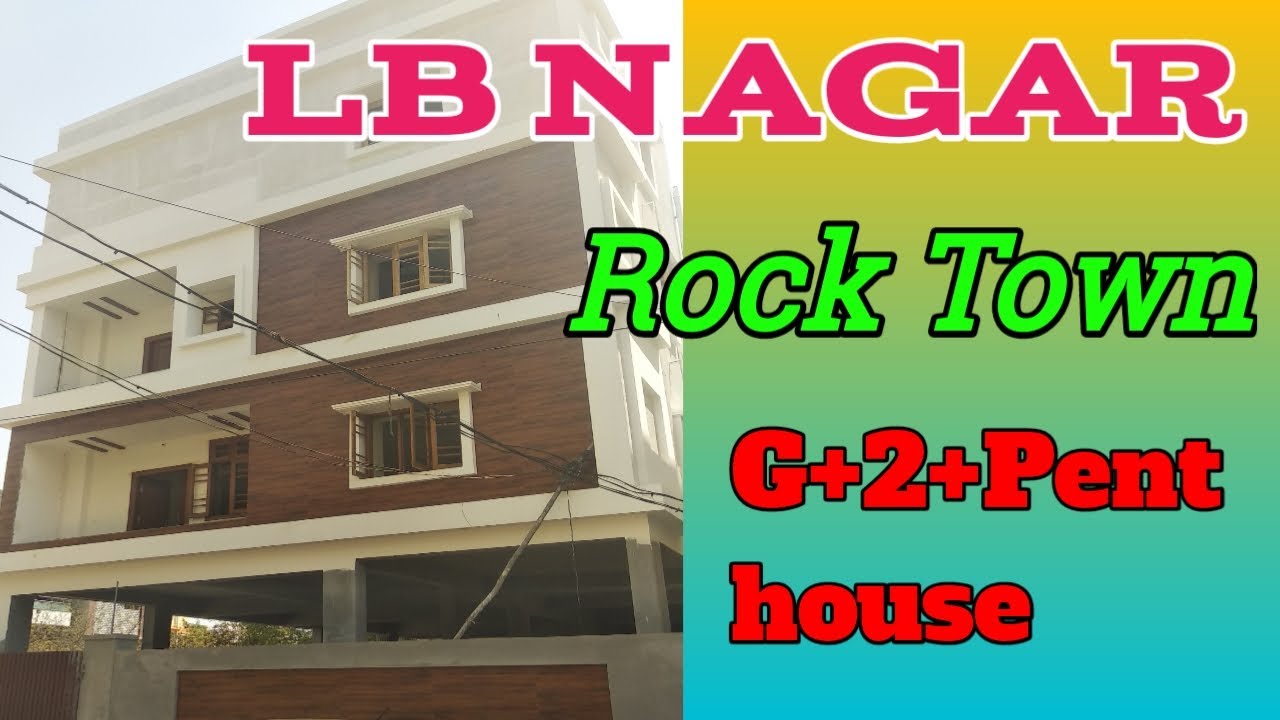 LB Nagar house for sale Rock town colony 265 sq.yds house G+2