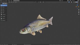 Blender Tutorial - Fish motion animation screenshot 4