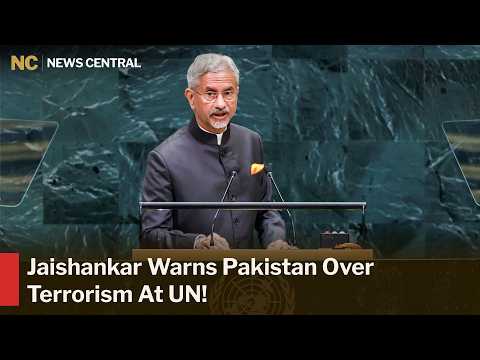 "Serial Practitioner Of Terrorism" Watch Full UN Speech of Indian FM | AC1Z