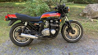 1984 Kawasaki KZ750 L4 Restoration And First Start / Drive by