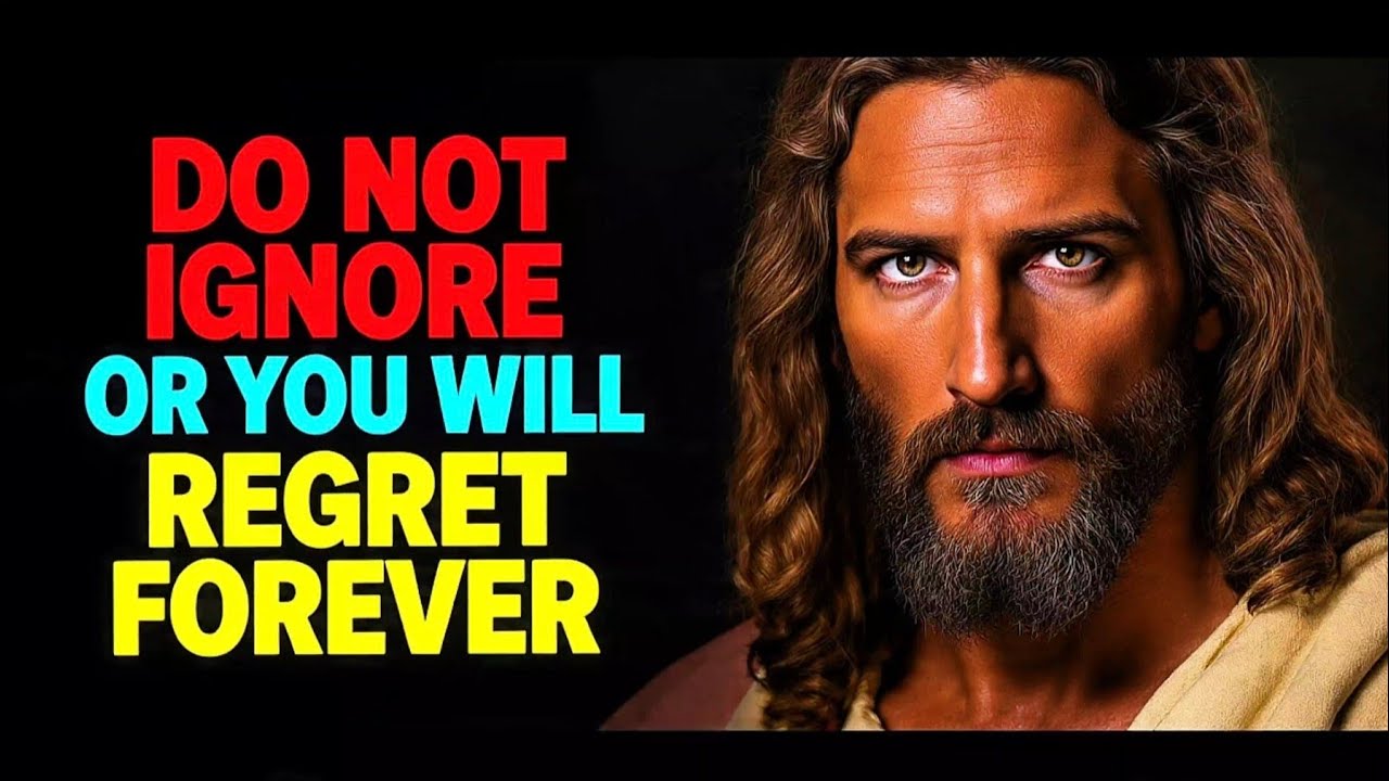 Do Not Ignore Or You Will Regret Forever This Is Urgent God's Message