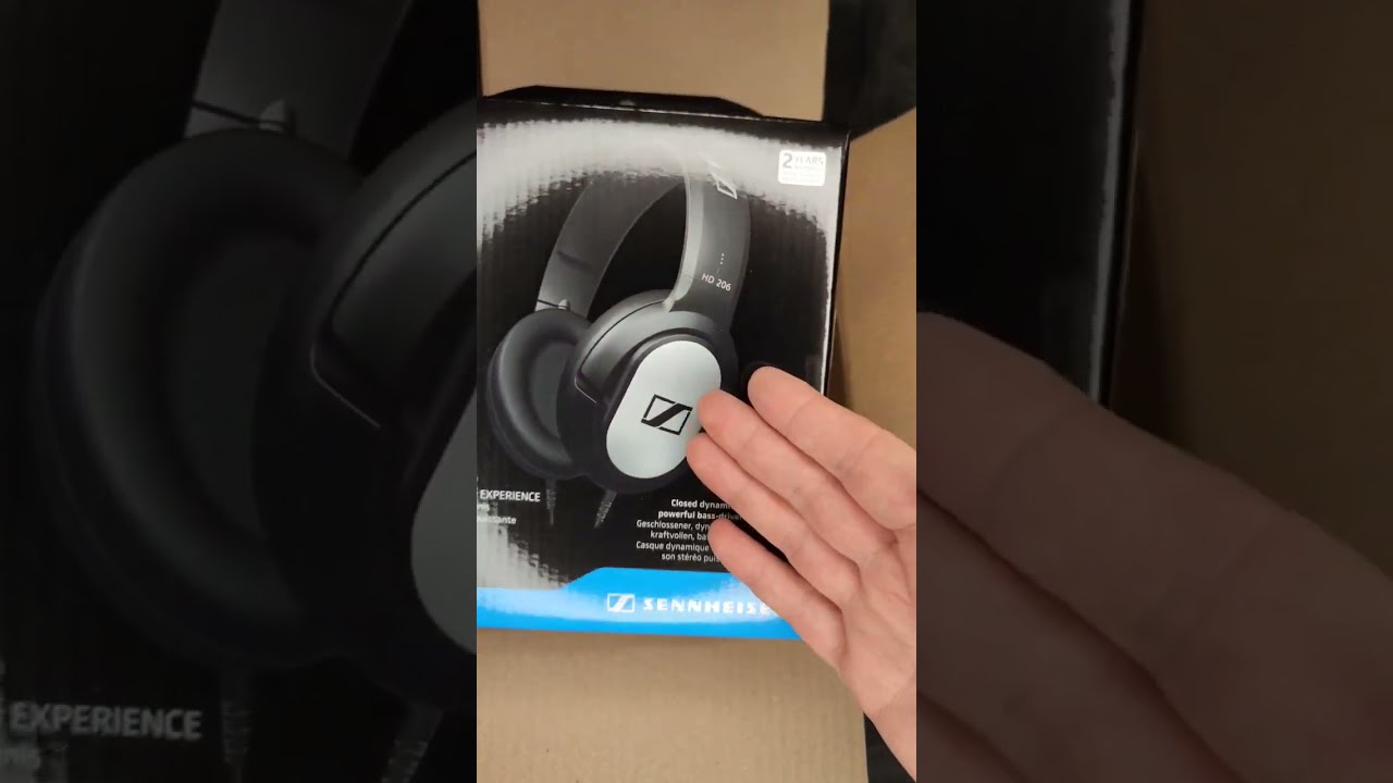Наушники Sennheiser Hd 206 Черный Купить