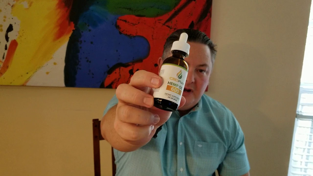 Review CBD Pure Hemp Oil 600mg sublingual from