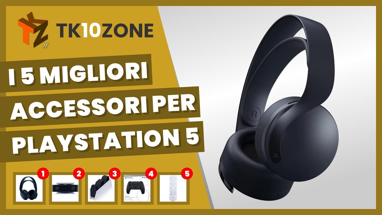 I 5 migliori accessori per PlayStation 5 