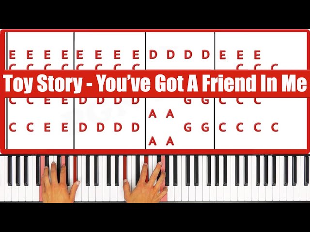 You Ve Got A Friend In Me Toy Story Piano Tutorial Youtube
