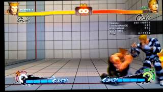 USF4 Guile Standing Flash Kick BnB