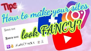 唯美字體 Fancy text (Lingojam font) for IG/Youtube/Facebook/other social media sites
