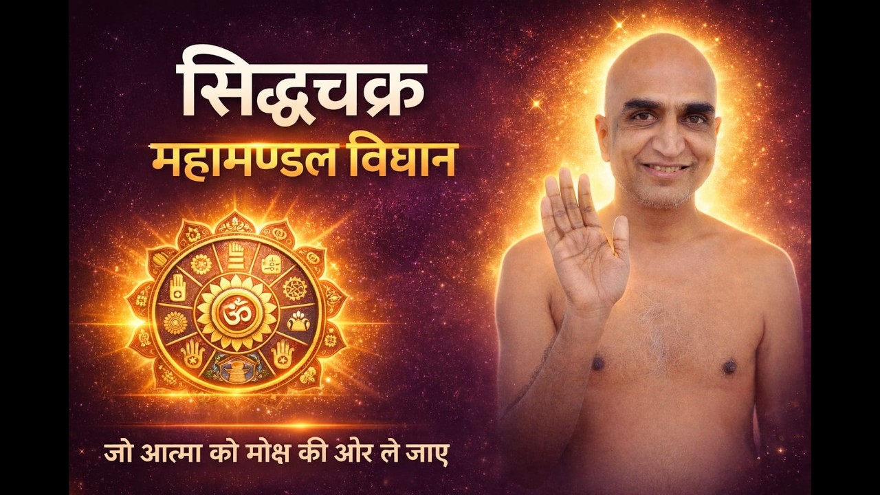 श्री 1008 सिद्ध चक्र महामण्डल विधान एवं विश्व शांति महायज्ञ का आयोजन 26 फरवरी 2026 से 3 मार्च 2026तक