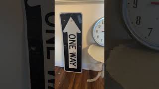 #oneway  #getright #vintagefinds #countrystore #antiquehunting