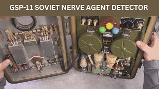 GSP-11 Soviet Russian military automatic nerve agents gas detector
