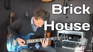 How To Play Brick House By The Commodores - Guitar Lesson