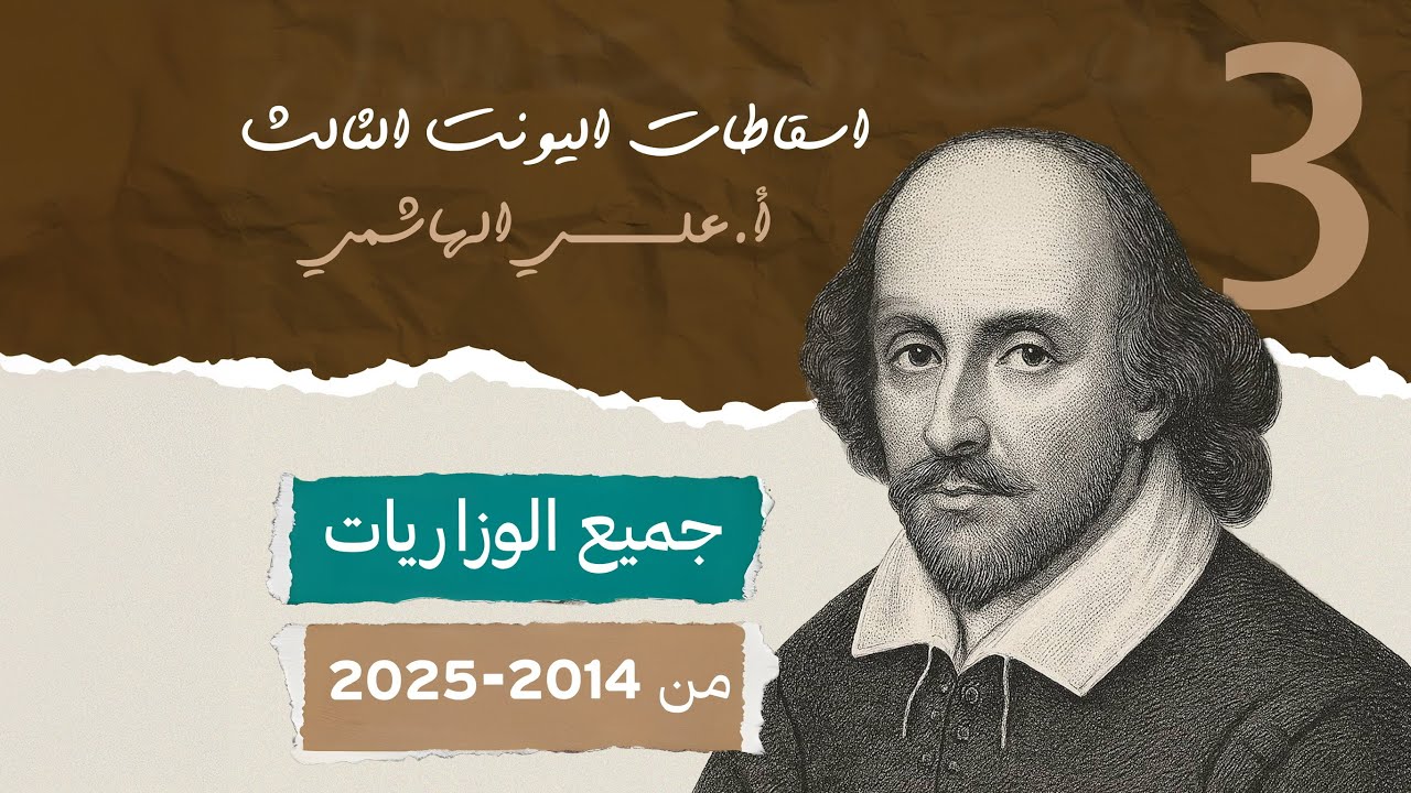 اسقاطات اليونت الثالث | للصف السادس الاعدادي