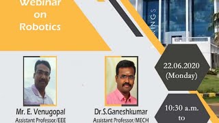 Webinar on Robotics