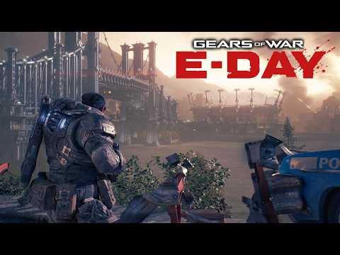 Gears of War: E-Day Campaign Gameplay 30+ Minutes of Campaign No Commentary!
