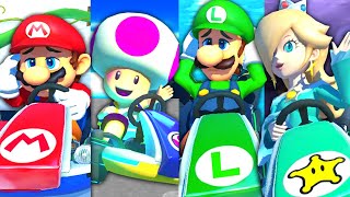 Mario Kart 8 Deluxe - All Characters Lose and Win Animations