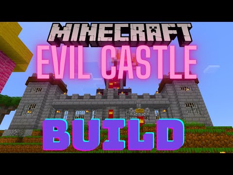 Premium AI Image  small evil castle minecraft