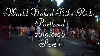 World Naked Bike Ride Wnbr 2019 Portland Part1