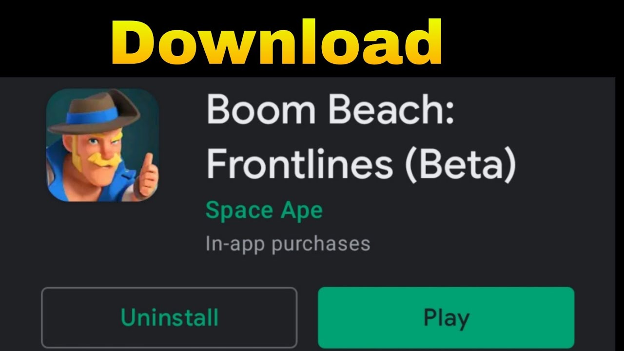 How To Download Boom Beach Frontlines (any country) Boom Beach