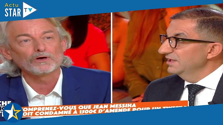 TPMP : cet échange très houleux entre Gilles Verdez et Jean Messiha