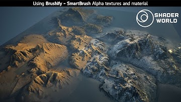 UE5 : Shader World | Landscape Material feat. "Brushify - SmartBrush"