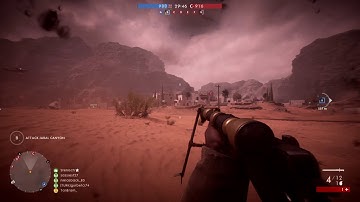 Battlefield 1 - Nice headshots to end the round with