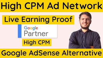 High CPM Google AdSense Alternative Ad Network For Small Publishers Live Earning Proof MrNaveedShah