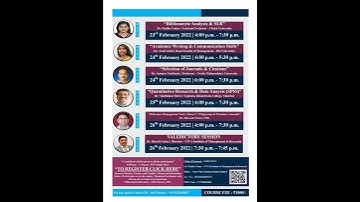 A National Level One Week Faculty Development Program(PhD. COURSE WORK | 2022) #shorts #Phd #fdp