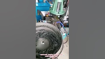 Automatic tapping machine with bowl feeder