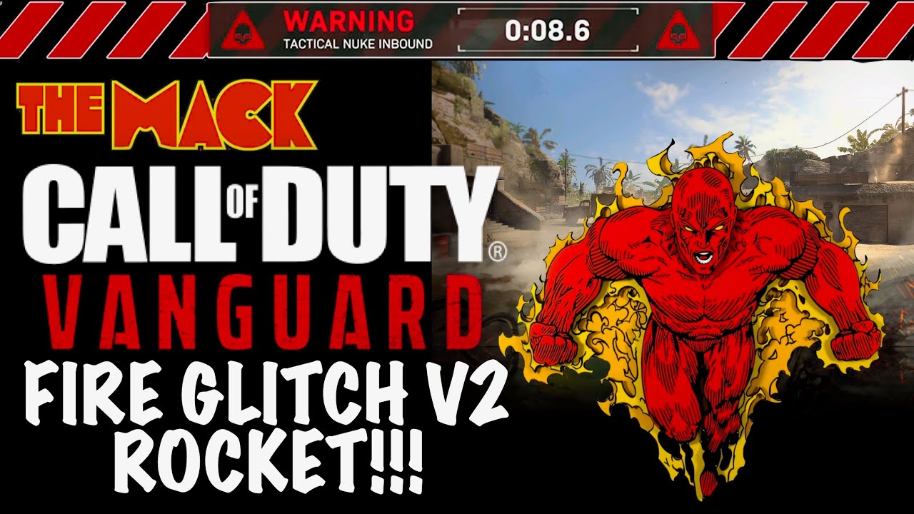 FIRE GLITCH V2 ROCKET GAMEPLAY ON PARADISE [CALL OF DUTY VANGUARD]