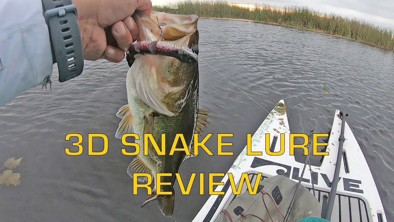 Savage Gear 3D snake lure review 