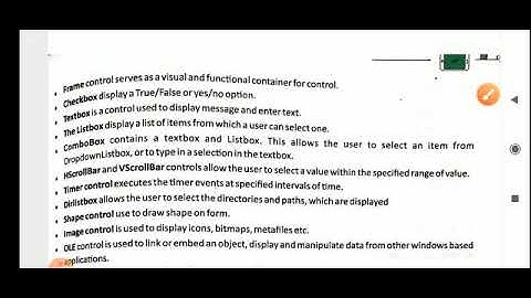 Class VIII Sub  Computer Ch  10 Introduction to visual Basic Video Part 2