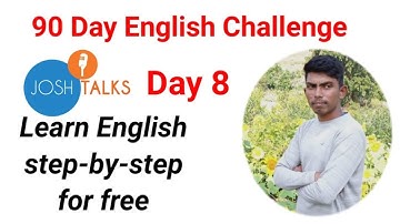 Josh talks english speaking course Day 8 Josh skills app review in hindi