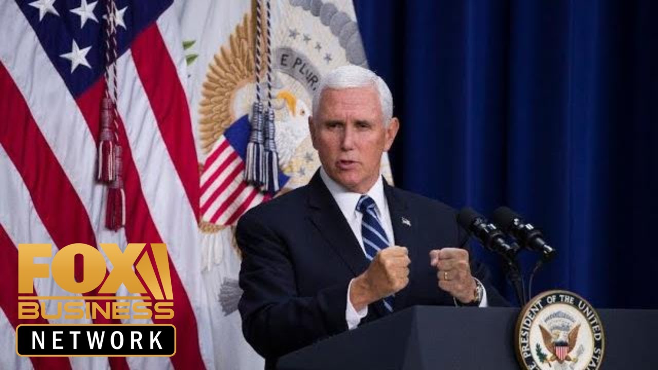 Pence talks potential US response to Iran, NYT article on Justice Kavanaugh