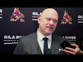 12/16/23 G Vejmelka, F Keller & Head Coach André Tourigny Speak to the Media After Tonight's Game