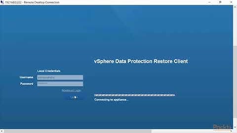 Video 20: File Level Restores | Backup and Recovery of vSphere 6.x Deployment