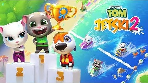 talking tom jetski 2 gameplay, talking tom jetski 2 android ios walkthrough #talkingtomjetski2 P-134