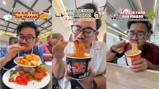 eating on Batik Air plane, Manahan train, & morning and afternoon at Cipete๐๐๐ฅ