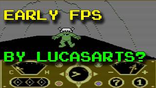An FPS...on the Commodore....by Lucasarts? - The Eidolon (1985)