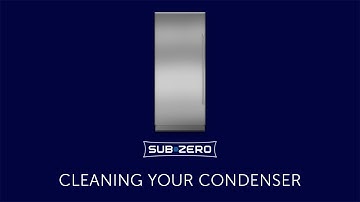 Cleaning the Condenser on your Integrated Refrigerator